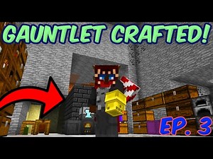 Crafting the Infinity Gauntlet in InsaneCraft!