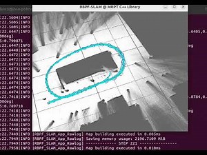 pymrpt example: RBPF SLAM