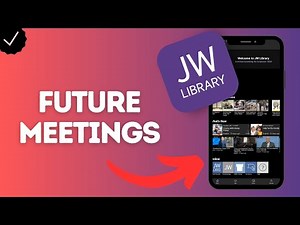 How to Find Future Meetings in the JW Library App