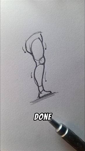 3 Ways to Draw Female Legs! 🦵✨ #art #shorts #foryou #tutorial #satisfying #howto #easy #anatomy