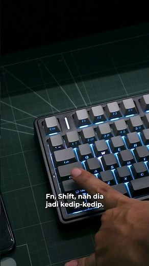 Setting light bar AULA F75 #keyboard #gamingkeyboard #setup #gaming