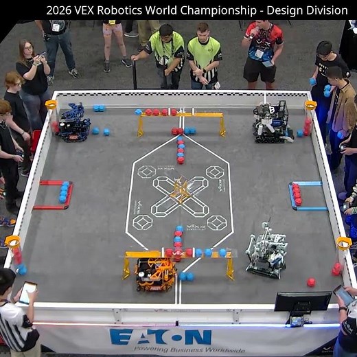 Best X-Drive autonomous VEXU 2026 Worlds - Round of 16 #vex #override #vexrobotics #v5 #vexu #vrc