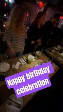 Happy birthday celebration in Bogotá, Colombia 🥳🎂🎉