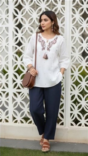 Stylish Short Kurta Outfit Ideas ✨ | Trendy Ethnic & Indo-Western Looks