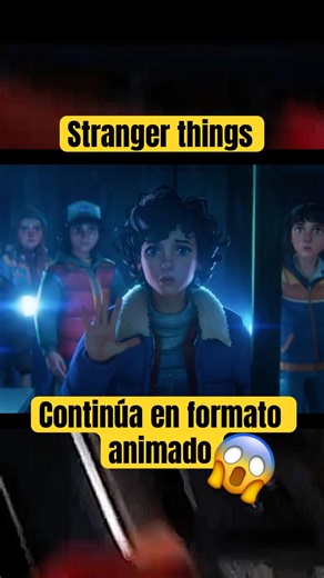 The truth about the animated Stranger Things that just came out #netflix #strangerthings