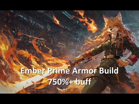 Ember Prime, 99.5% DR and 750%+ primary buff, in alchemy