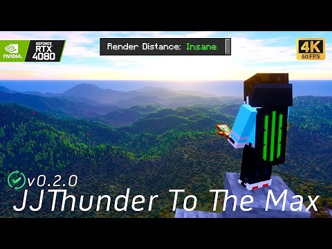 The Most Underrated World Gen MOD | JJThunder To The Max + Distant Horizons