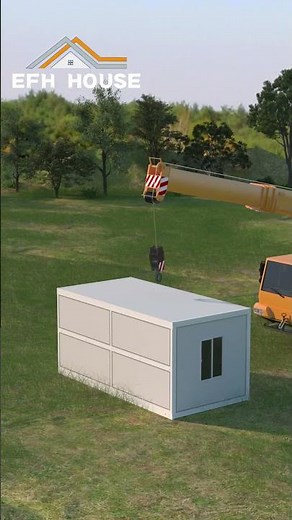 EFH HOUSE Foldable Container Houses, direct from manufacturer with no middlemen markup.