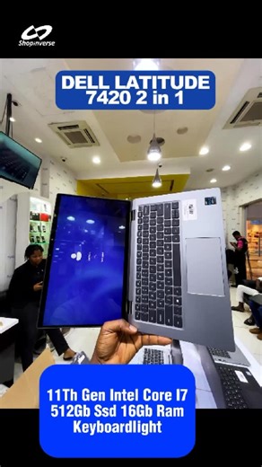 📣 Meet Your Ultimate Work Companion! 💼💻 Dell Latitude 7420 2-in-1 – built to perform, designed to impress. 🔥 11th Gen Intel Core i7 – Speed that keeps up with you ⚡ 512GB SSD 16GB RAM – Smooth, seamless multitasking 💡 Backlit Keyboard – Stay productive, day or night 🔁 2-in-1 Convertible Touchscreen – Work your way, anywhere ✅ Ideal for: 📊 Business tasks 🧑‍💻 Remote work & meetings 🎨 Light creative work 📚 Study & multitasking Style. Speed. Reliability. This isn’t just a laptop 👉🏽 it’s