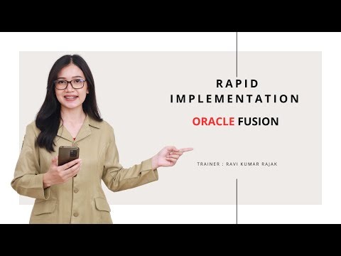 Rapid Implementation in Oracle Fusion