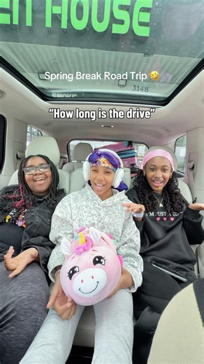 GUESS WHAT! it’s a Spring Break Road Trip 😱 #springbreak #vacation