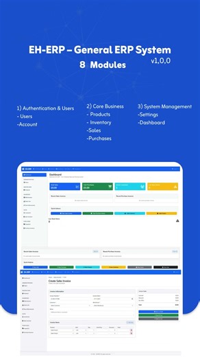 Showcasing My ERP Systems 2025 – Gym, Retail, Business & AI SaaS
