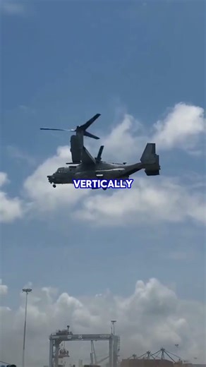 V-22 Osprey The Aircraft That Flies Like Both #shortvideo