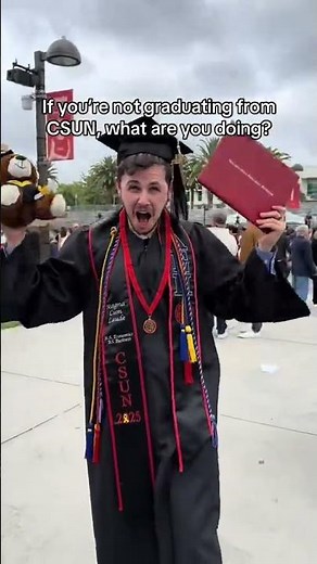 No one does it like CSUN! 🤩🌹🥳