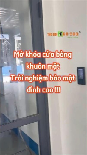 Khóa nhận diện khuôn mặt ZKTeco SenseFace 4A | Thế Giới Vân Tay