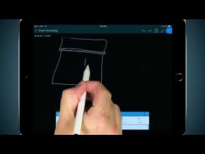 Autocad Mobile - Pencil Sketching