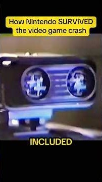 How Nintendo SURVIVED the first video game crash #nintendo #xbox #atari #sony #playstation