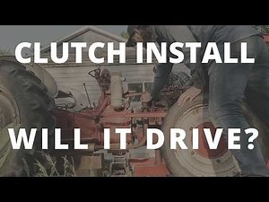 We Install A New Clutch On A Ford 9N Tractor And Take It For Our FIRST DRIVE! | Part 3 |