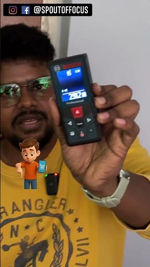🤯 How Accurate is This Laser Meter? 🧲📐 Must Watch! #outoffocus