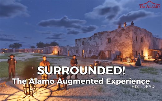 The Alamo is proud to introduce Surrounded! The Alamo Augmented Experience, presented by Frost, the Official Bank of the Alamo. Through the use of a handheld tablet, you can travel through time and engage with the history of the Alamo through six experiential portals. This experience includes interactive characters, immersive clips, and 360-degree animations that bring the history of the Alamo to life like you’ve never seen it before! 🤩 This exclusive onsite experience will open up to the publi