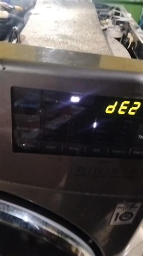Washing machine LG 14kg Error dE2... | Aan Junaidi