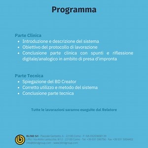 WorkShop Merz Sistema protesi mobile Baltic Denture System #blindgroup | Blind Group