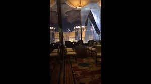 Video shows shattered window fall apart at Waldorf Astoria Las Vegas