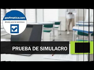 Simulacro de prueba de ofimática (Prueba de test de Word, Excel, Access y Outlook)