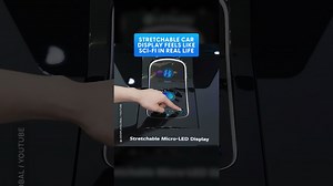 A stretchable automotive display brings real sci-fi design to life