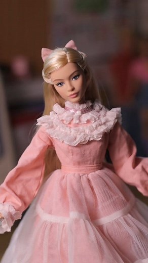 Sewing series No.1 Making a Cottage core dress with thrifted clothes for my doll✨🌸 No yapping, relaxing, and ASMR video. Funnn✨🥳 #fashion #sewing #dressmaking #cottagecore #dolldress | Robert Jael