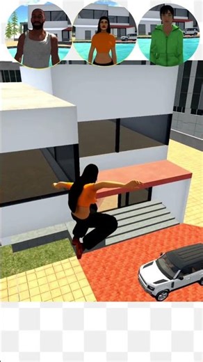 ​Pool Jump Challenge! 🏊‍♂️ #IndianBikeDriving3D