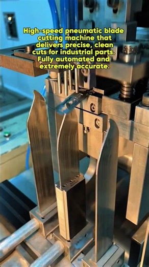 Insanely Satisfying Automatic Blade Cutting Machine. High-Speed Precision Engineering