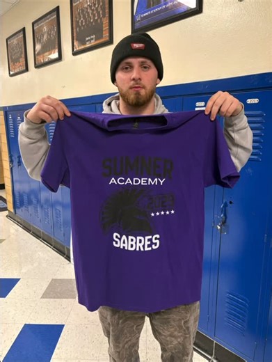 Sumner Armory Store on Instagram: "Spread the summer spirit and come buy some merch in Ms.Gambill’s class room 315!! @kckps_sumner #thearmory #sumneracademy #4theacademy #sabrenation #sumner #viral #trendy"