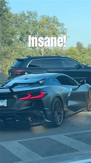 C8 Corvette Spins out of control! #sportscar #c8 #supercar #shortsvideo #shorts