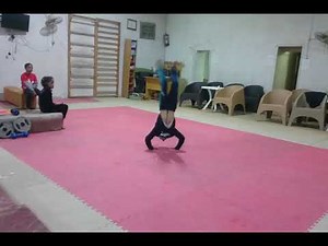 تعليم حركة الباك دايف الشقلبة الخلفية من الصفر للاتقان Back Hand spring tutorial