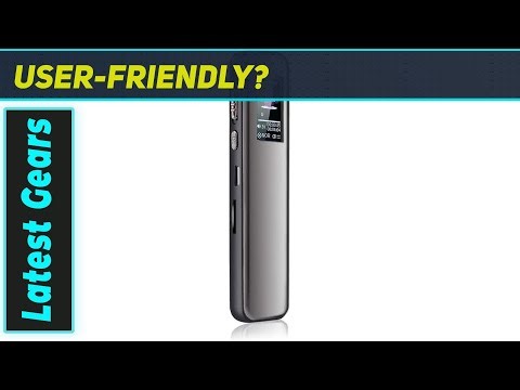 Best Digital Voice Recorder 8GB Mini Dictaphone for Lectures & Meetings