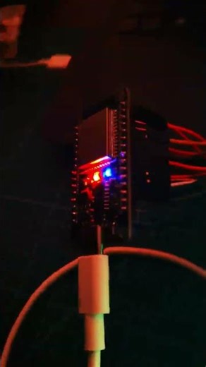 64×64 RGB Matrix Powered by ESP32 — Real‑Time FX