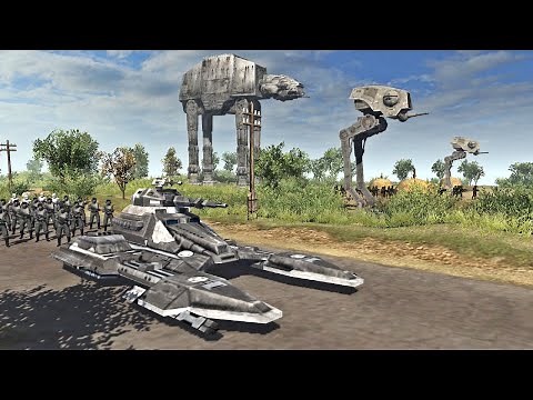 Galactic Empire vs WW2 Earth - Men of War: Assault Squad 2 - Cinematic Battle