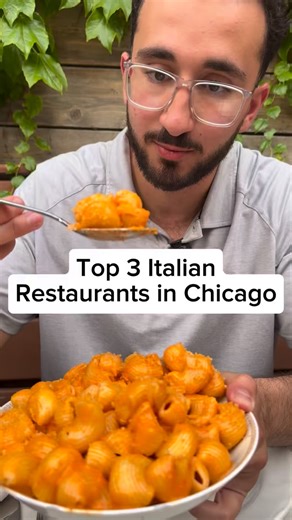 Ibby.reviews on Instagram: "These are top three Italian restaurants to try in Chicago 🤤🔥. Go check out the video⬇️⬇️ #viral #top #italian #trending #explore #best #chicago #reels"