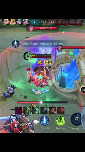 Impossible Thamuz 💀 s6 #mlbb #shorts