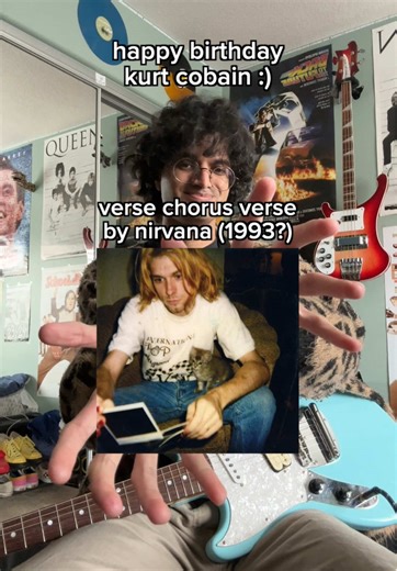 verse chorus verse guitar tutorial! #guitar #nirvana #versechorusverse #guitartutorial #kurtcobain