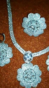 Silver from Thailand, Swarovski stones, set,75qr sale price 599azn, WhatsApp, Viber 077 343 30 00 , mob :050 603 14 66 | Solmas Jewellery | Facebook
