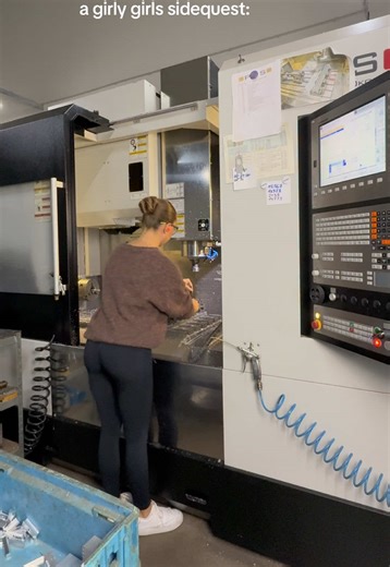 Exploring a Girly Girl's Sidequest in CNC Machining