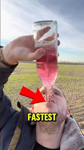 Fastest Drinker Alive? This Is Insane 🤯🥤