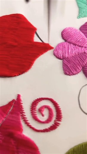 Transforming Fabric with Stunning Embroidery Art | Expert Embroidery Craft #embroidery #handicraft
