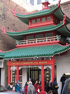 Old Chinese Telephone Exchange in San Francisco, USA