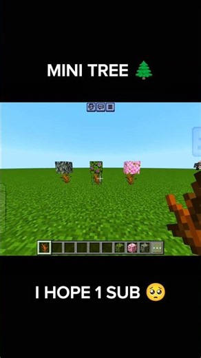 The CUTEST Minecraft Build Hack! 🌲🤏 #minecraft #minecrafthacks #shorts