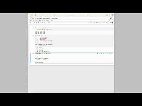 Loops and automation YT Video