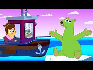 The Adventures of Annie and Ben Show | The Green Polar Bear | HooplaKidz