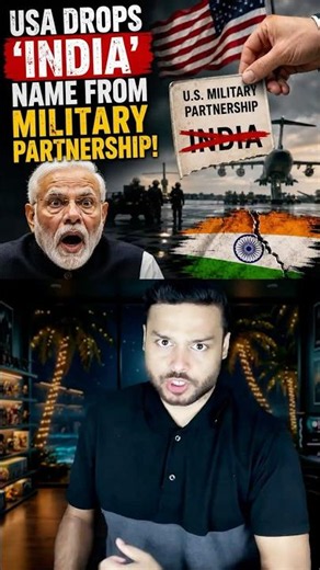 This is TOO MUCH! USA Removes ‘India’ Name From INFO PACIFIC Military Partnership #shorts